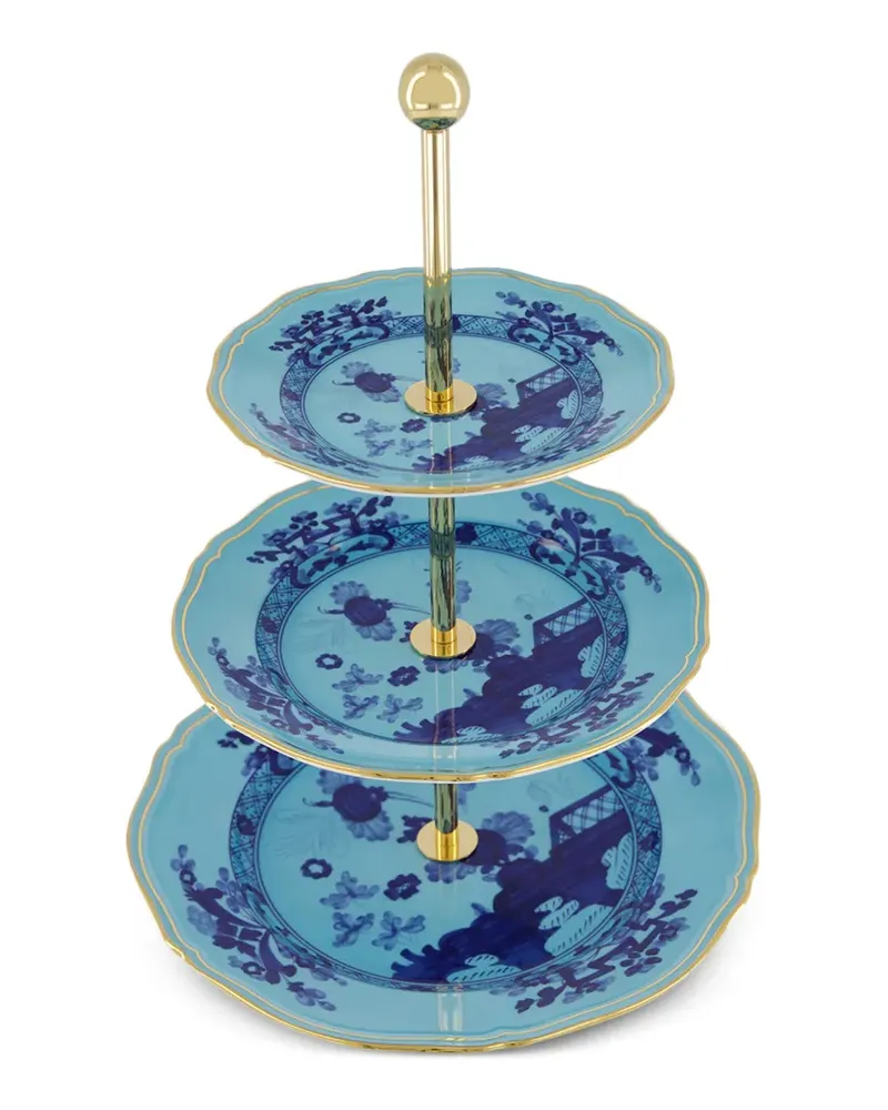 Ginori 1735 Oriente Italiano Etagere - Blau Blau