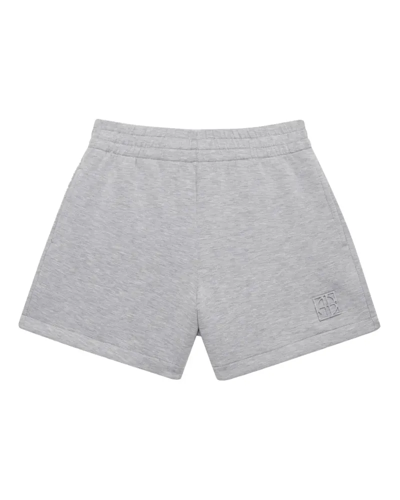 Anine Bing Shorts mit Logo - Grau Grau