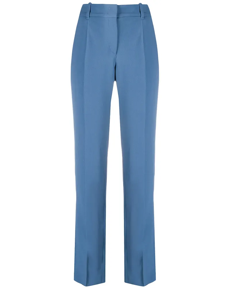 Emporio Armani Hose mit hohem Bund - Blau Blau