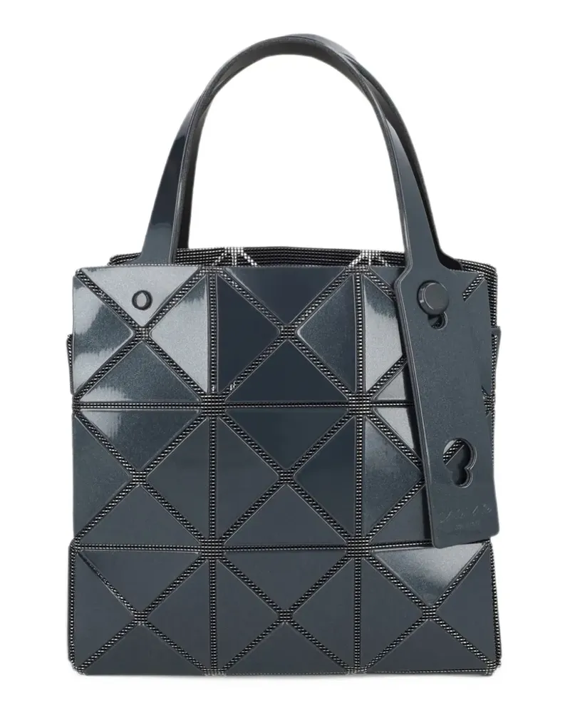 Issey Miyake Lucent Tote Bag mit geometrischem Muster - Grau Grau