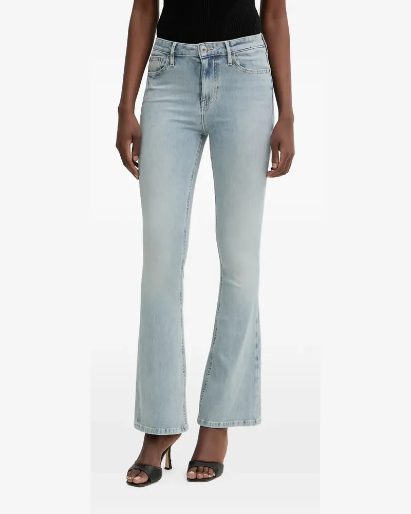 Guess Ausgeblichene Schlagjeans - Blau Blau