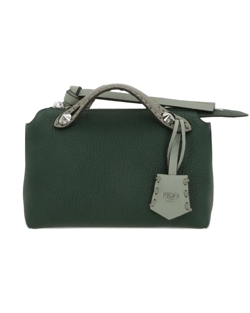 Fendi Tote Bag mit Logo-Schriftzug - Grün Grün