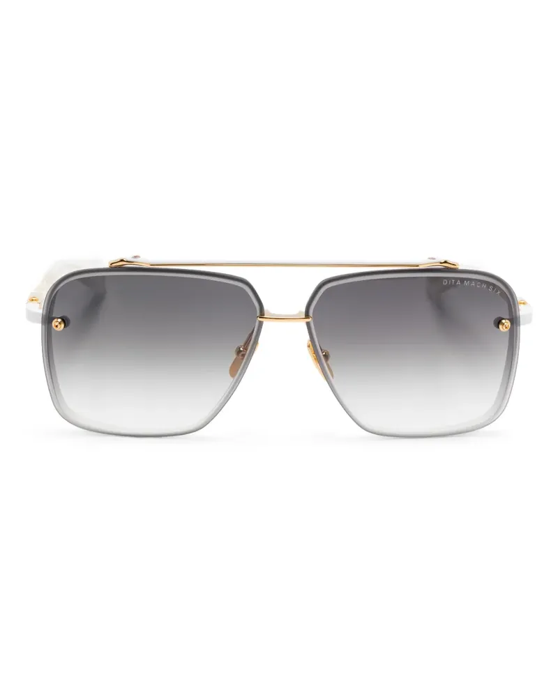 DITA Mach-Six Sonnenbrille - Gold Gold