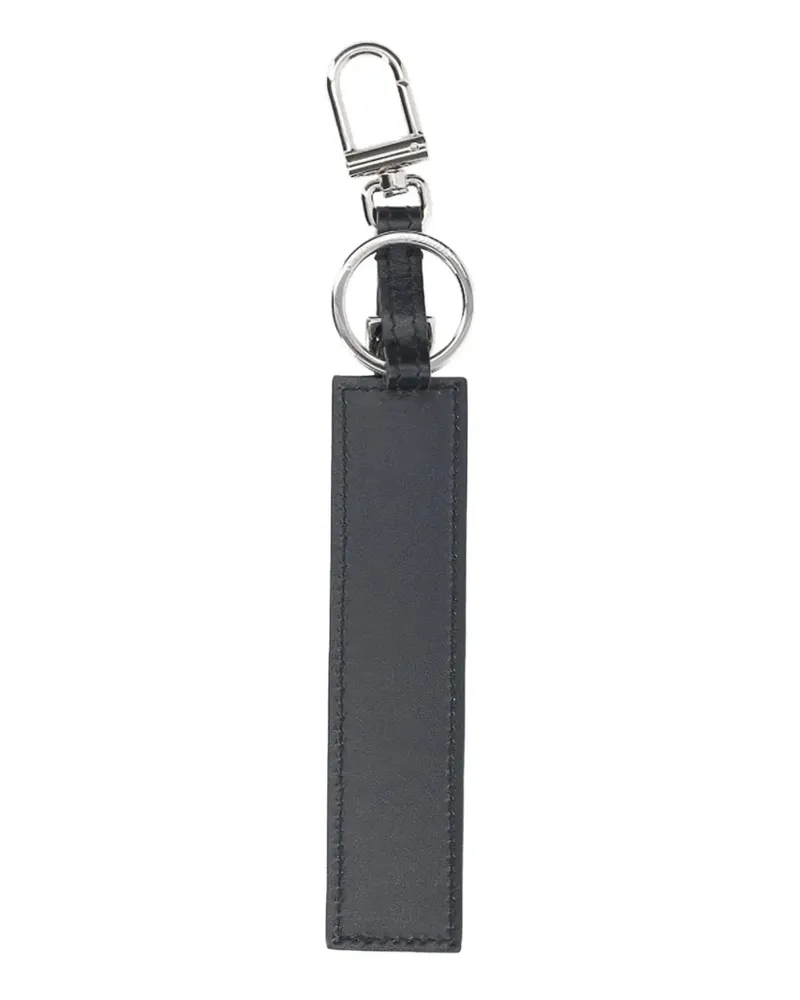 OFF-WHITE Quote keyring - Schwarz Schwarz