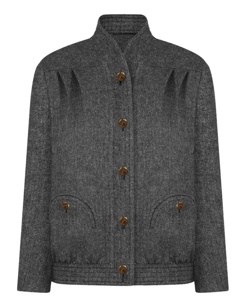 Blazé Milano Coiba herringbone jacket - Grau Grau