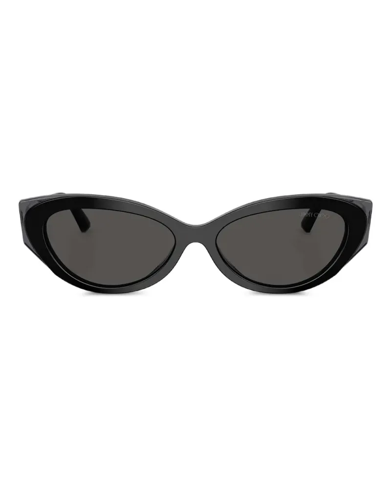 Jimmy Choo JC5065U cat-eye sunglasses - Schwarz Schwarz