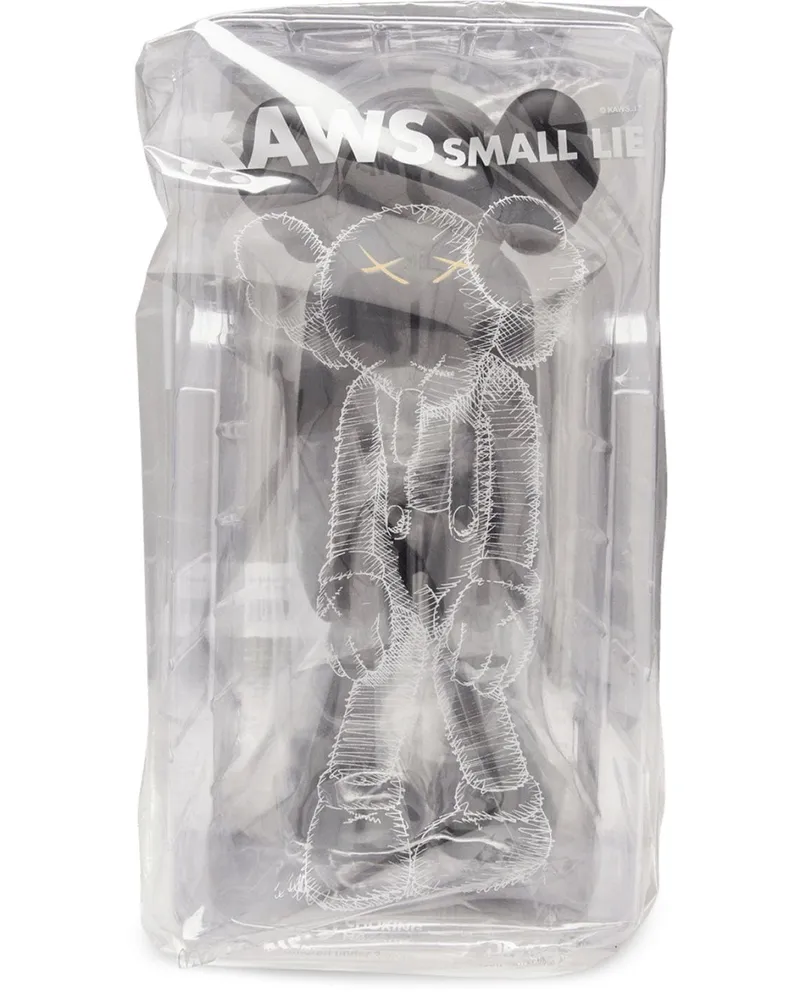 KAWS Small Lie Companion' Vinyl-Figur - Schwarz Schwarz