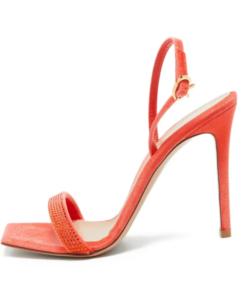 Gianvito Rossi Pre-owned Britney Sandalen mit Absatz 110mm - Rot Rot