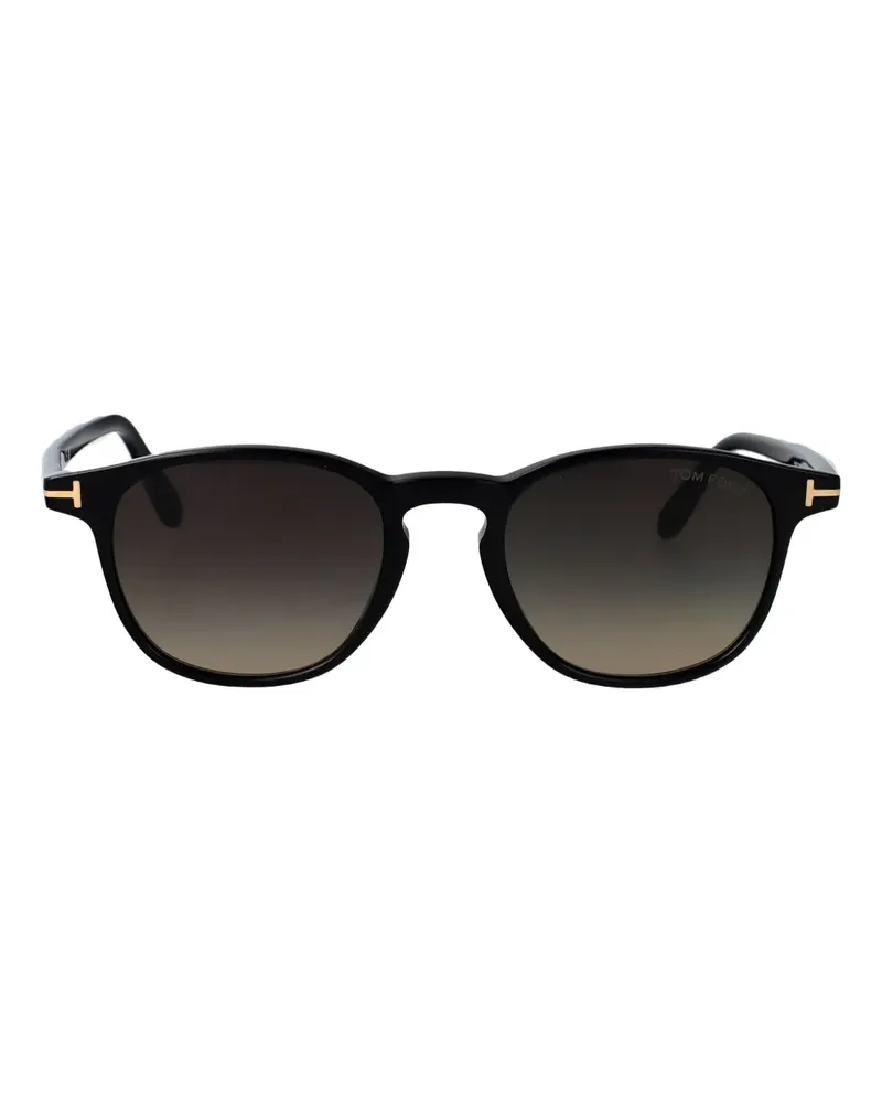Tom Ford Holt round-frame sunglasses - Schwarz Schwarz