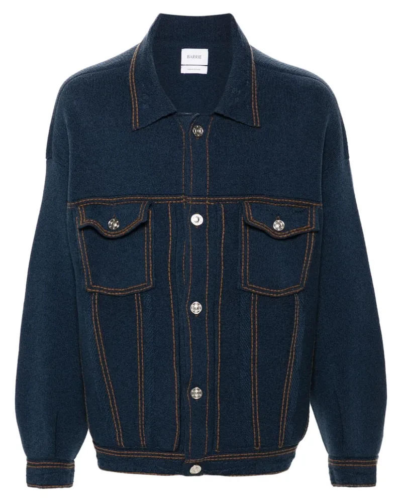 Barrie Jeansjacke im Oversized-Look - Blau Blau