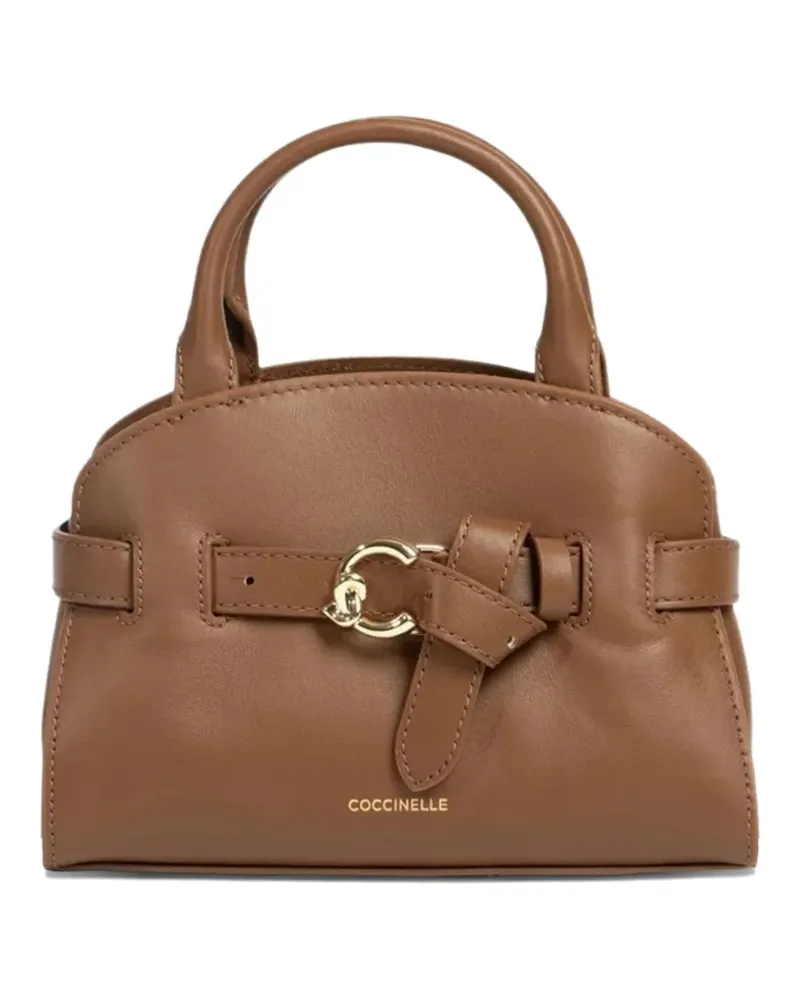 Coccinelle buckle top-handle tote bag - Braun Braun