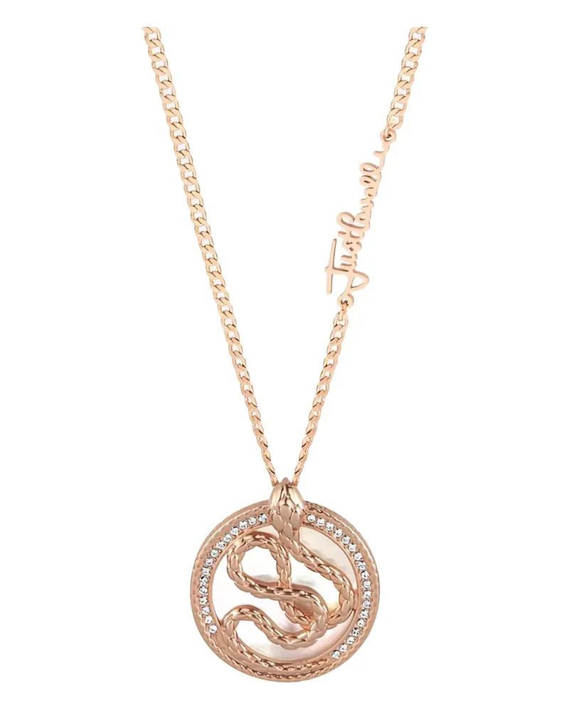 Just Cavalli snake-embellished necklace - FM607 Fm607