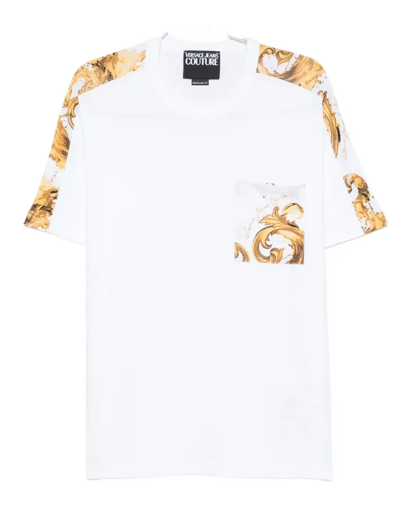 Versace Jeans chest-pocket T-shirt - Weiß Weiß