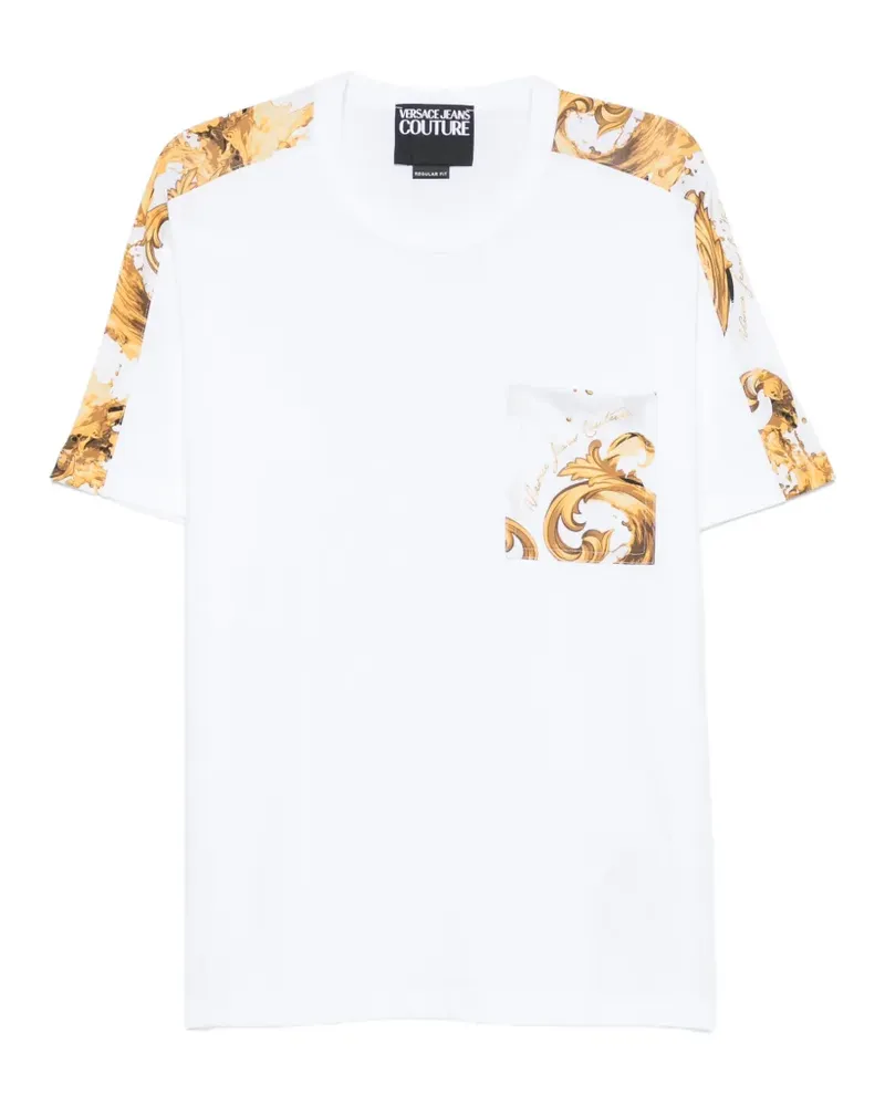 Versace Jeans chest-pocket T-shirt - Weiß Weiß