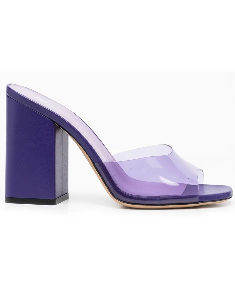 Paris Texas Anja Mules 110mm - Violett Violett