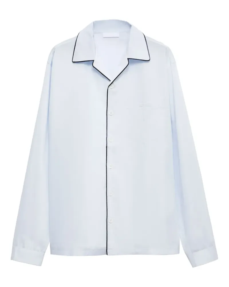 Prada Klassisches Hemd - Blau Blau