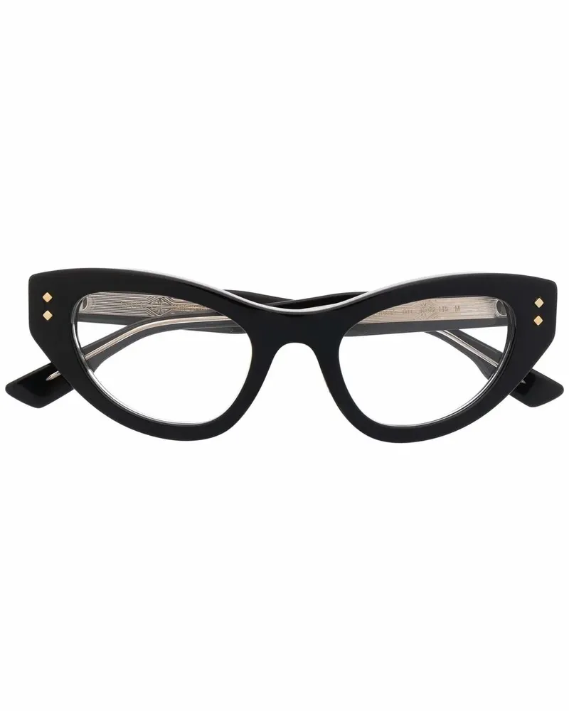 Gucci Cat-Eye-Brille - Schwarz Schwarz
