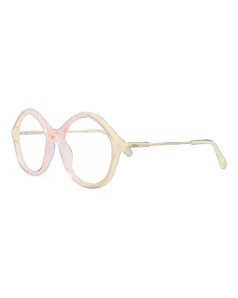 Chloé geometric-frame glasses - Rosa Rosa