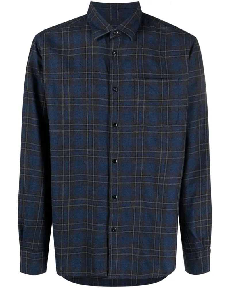 Woolrich Kariertes Hemd - Grau Grau