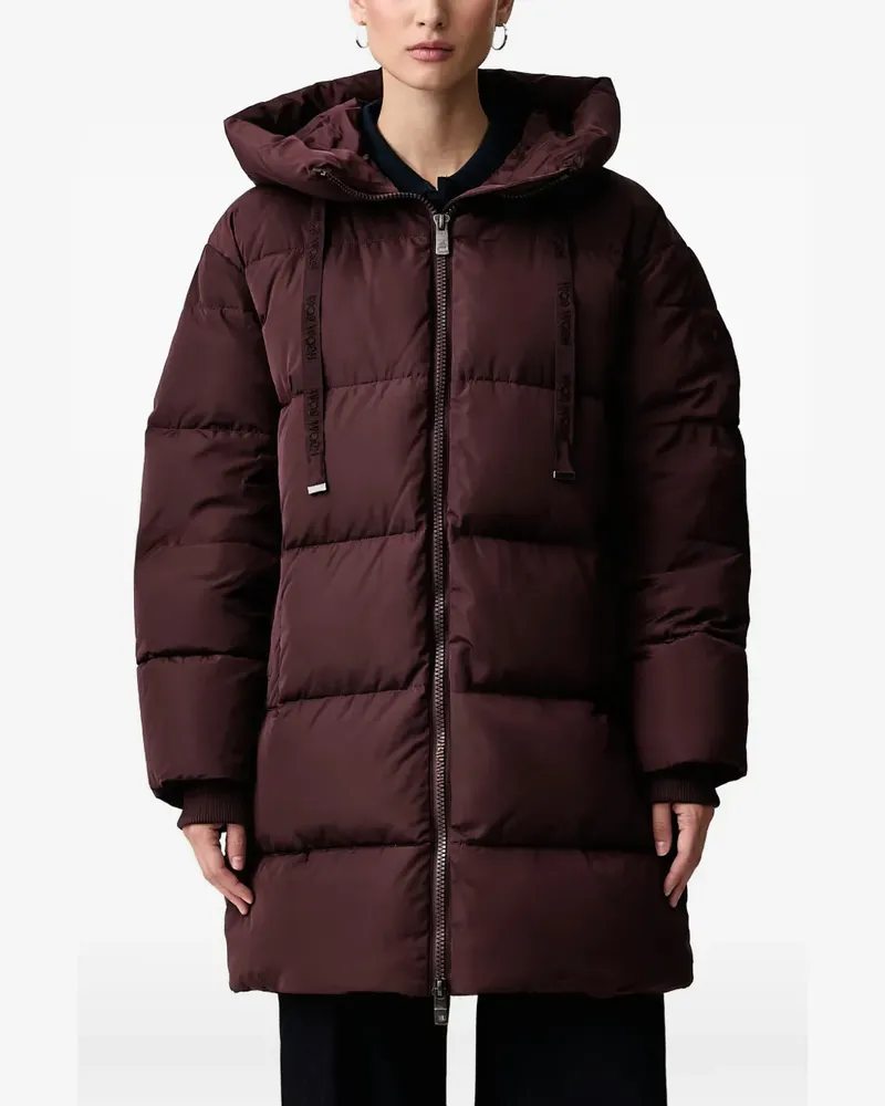 Mos Mosh hooded padded coat - Rot Rot