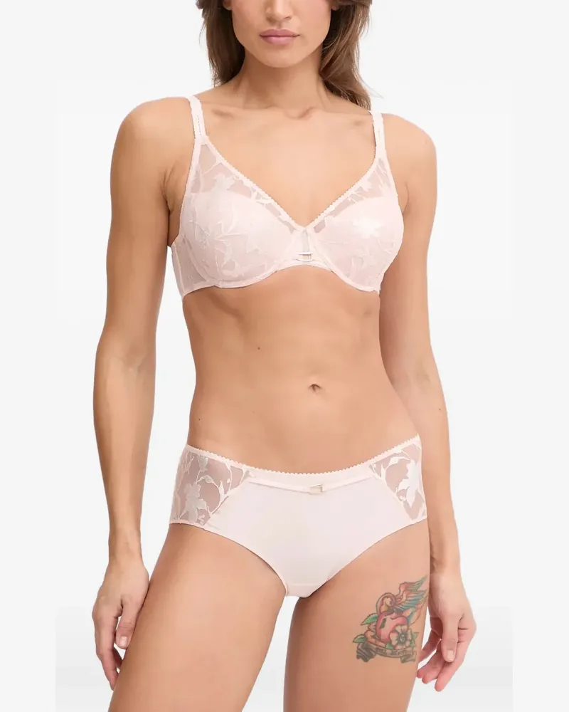 Chantelle Bügel-BH aus floraler Spitze - Rosa Rosa