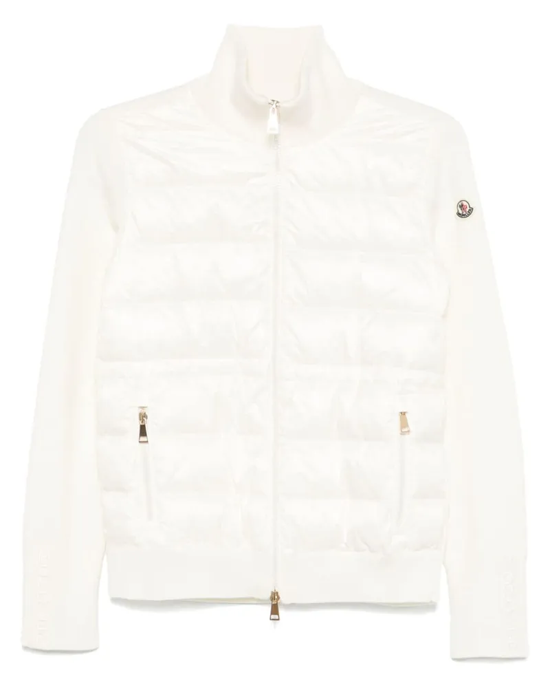 Moncler Jacke mit Einsätzen - Weiß Weiß
