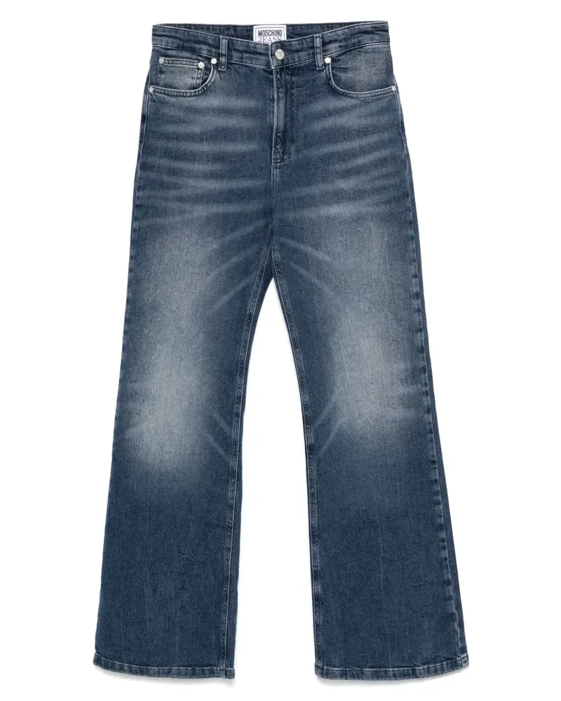 Moschino Jeans mit Tragefalten - Blau Blau