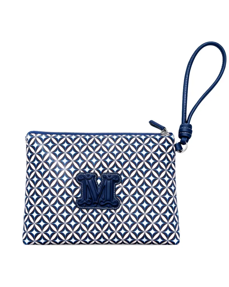 Max Mara Tazzina clutch bag - Blau Blau