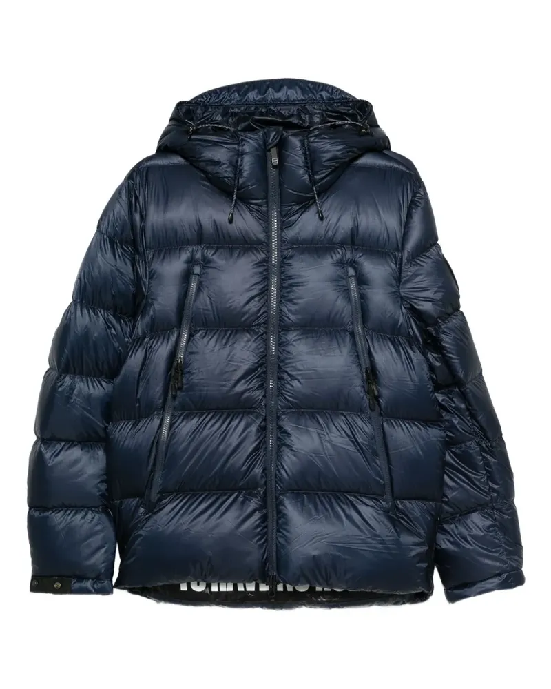 OUTHERE hooded zip-up jacket - Blau Blau