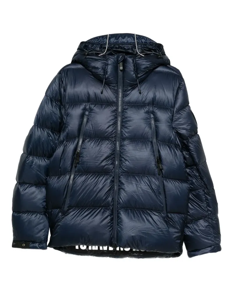 OUTHERE hooded zip-up jacket - Blau Blau