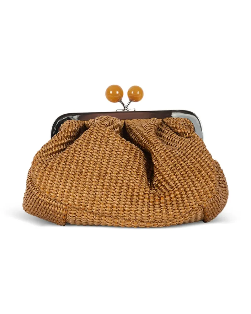 Max Mara Pasticcino chain woven mini bag - Braun Braun