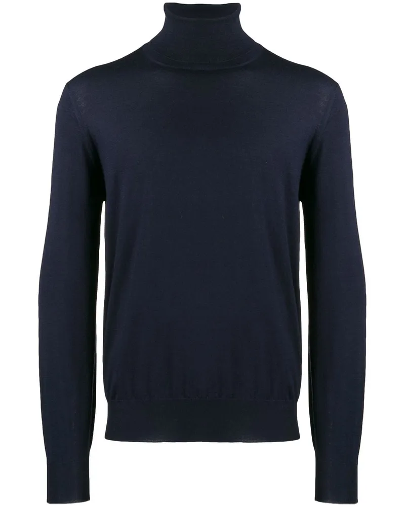 Brunello Cucinelli Pullover mit Rollkragen - Blau Blau