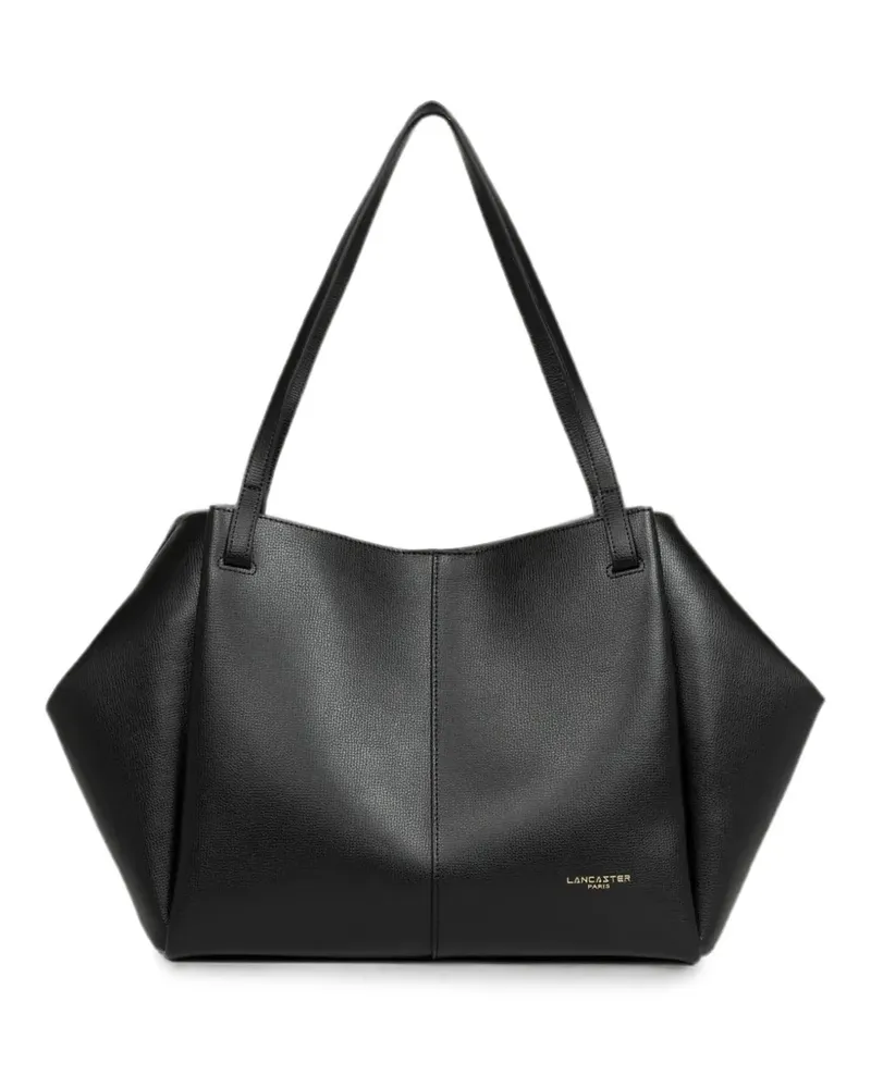 Lancaster Handtasche aus Leder - Schwarz Schwarz