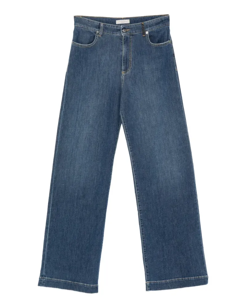 Antonelli Firenze Jeans mit weitem Bein - Blau Blau