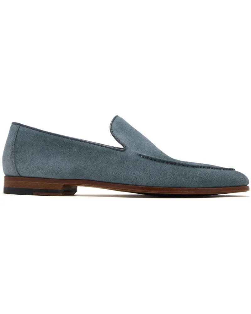Magnanni Loafer aus Wildleder - Blau Blau
