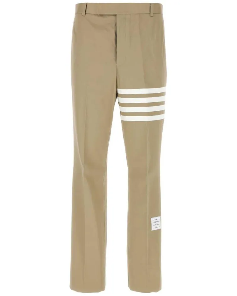 Thom Browne Chino mit Streifenmuster - Nude Nude