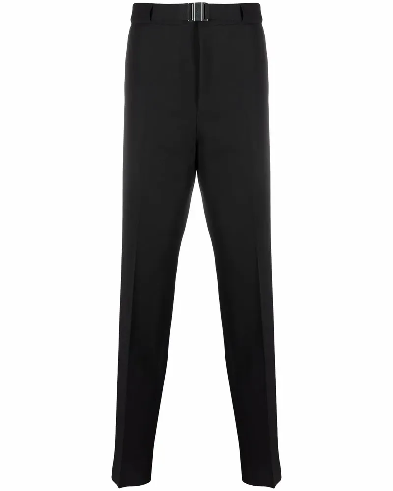 Givenchy Klassische Hose mit Gürtel - Schwarz Schwarz
