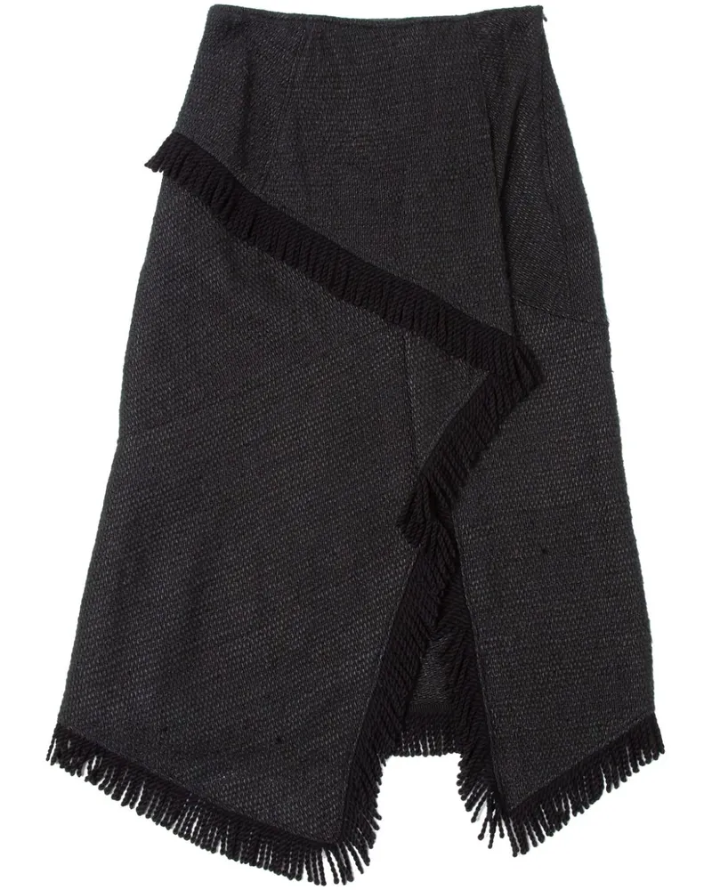 Muller of Yoshiokubo Asymmetrischer Rock - Schwarz Schwarz