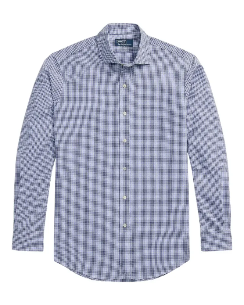 Ralph Lauren long sleeve checked shirt - Blau Blau