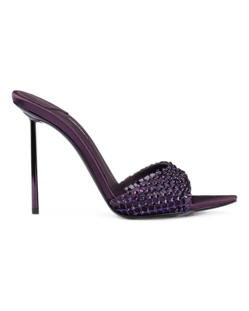 Le Silla Gilda Sandalen mit Kristallen - Violett Violett