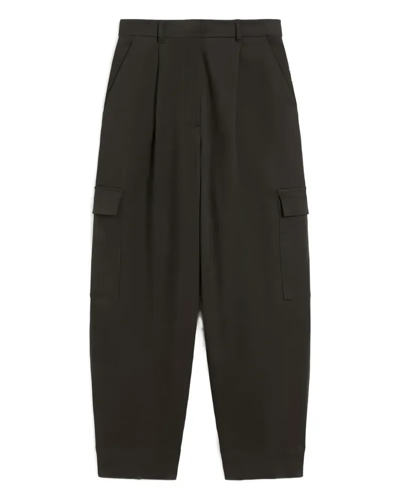 Max Mara drill cargo trousers - Grün Grün