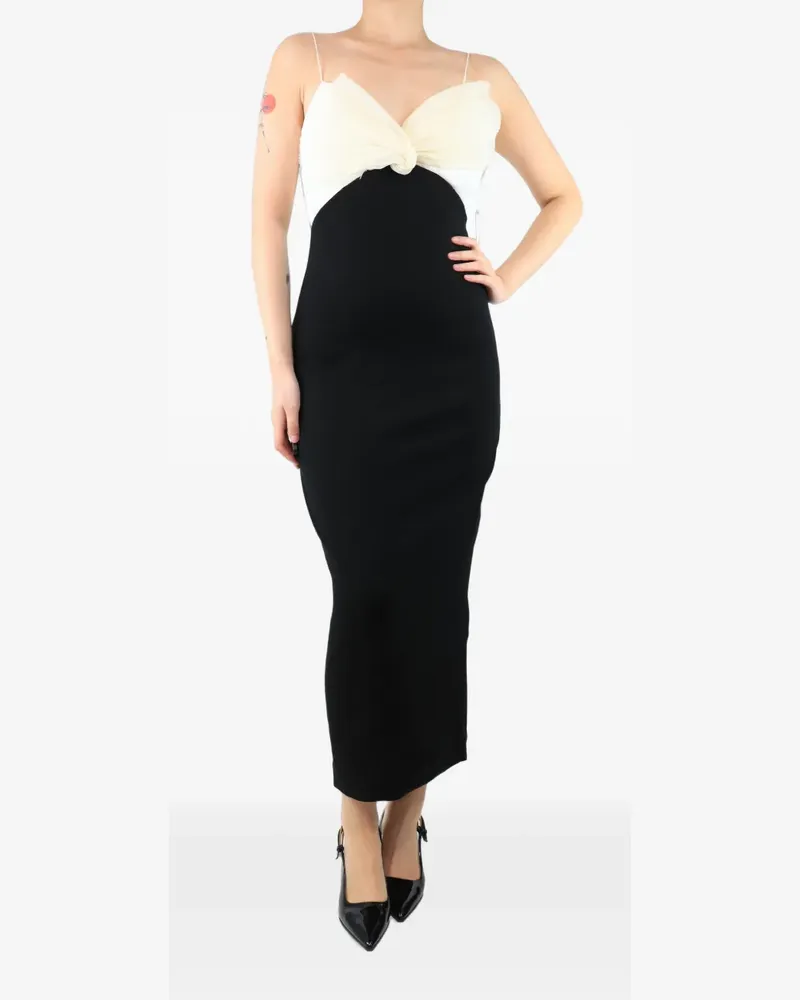 Rachel Gilbert July bow-detail dress - Schwarz Schwarz