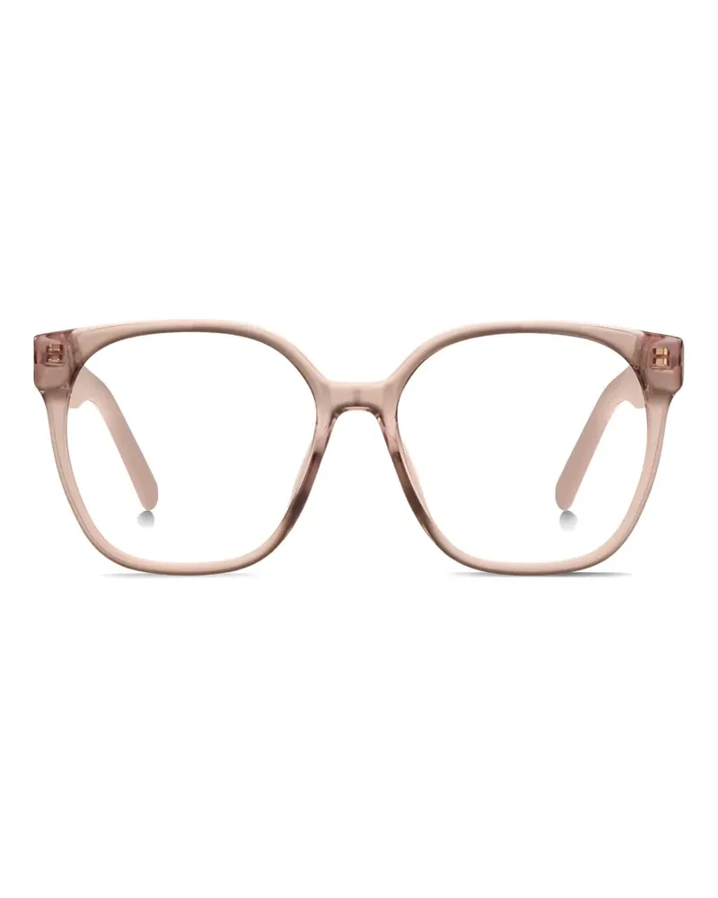 Marc Jacobs square-frame glasses - Nude Nude