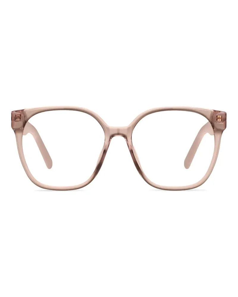Marc Jacobs Brille mit eckigem Gestell - Nude Nude