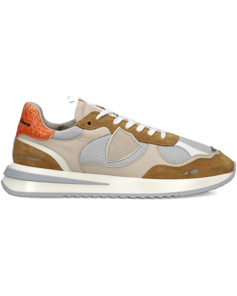 Philippe Model Olympique Sneakers mit runder Kappe - Nude Nude