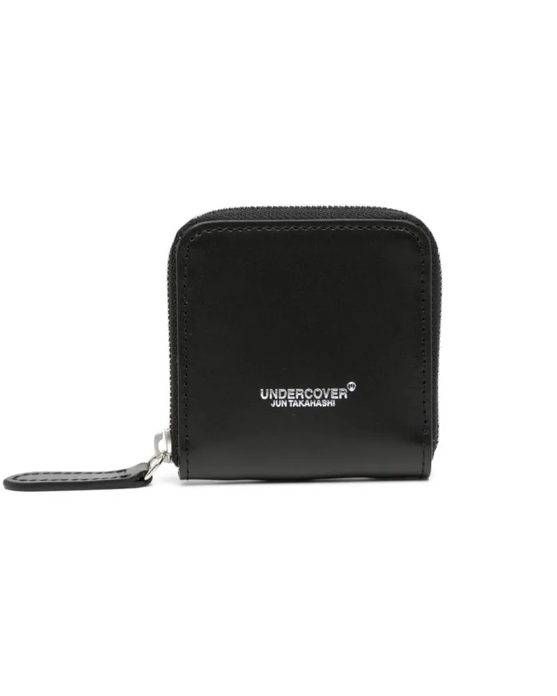 Undercover Portemonnaie mit Logo-Print - Schwarz Schwarz