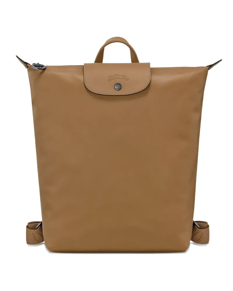 Longchamp Mittelgroßer Le Pliage Stra Rucksack - Braun Braun