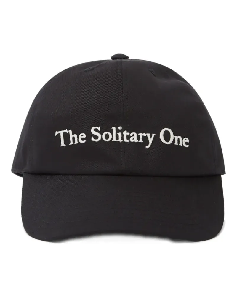 Ann Demeulemeester Solitary One baseball cap - Schwarz Schwarz