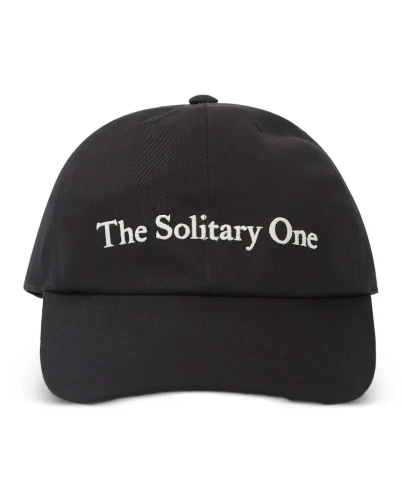 Ann Demeulemeester Solitary One baseball cap - Schwarz Schwarz