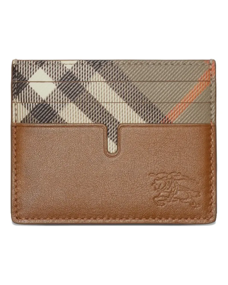 Burberry tall pop Check card case - Braun Braun
